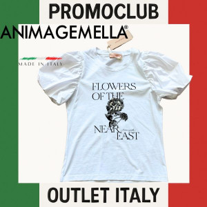 Дамска блуза ANIMAGEMELLA, размер S, 90% памук, 10% вискоза, Италия